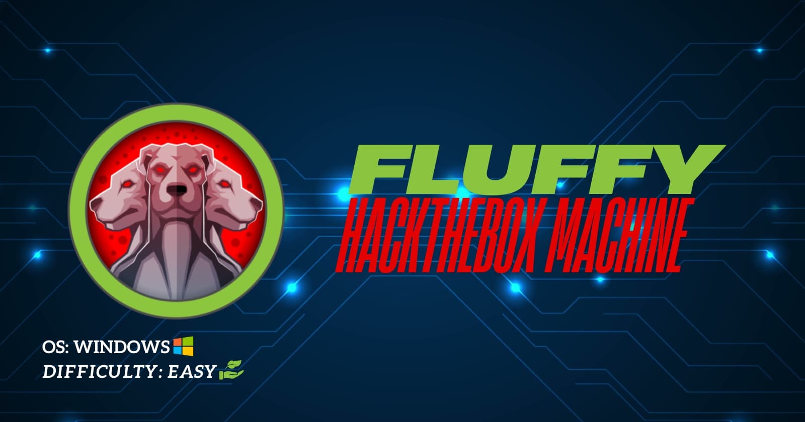 Hackthebox Fluffy Walkthrough — Windows Seasonal Box