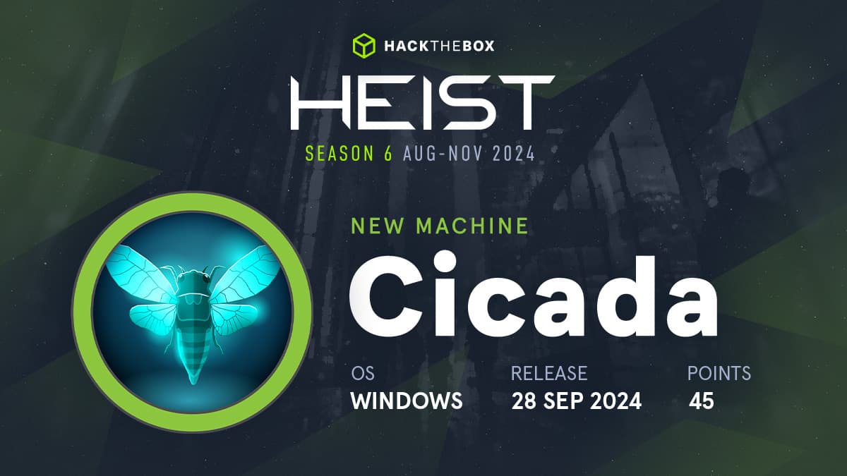 Cicada HackTheBox Writeup